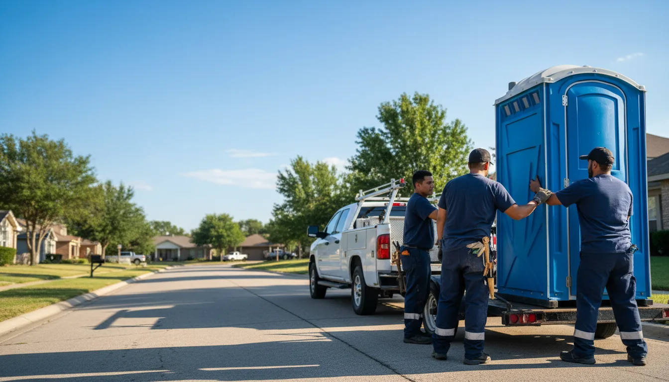 Portable Toilet Rental in Weir, TX near me